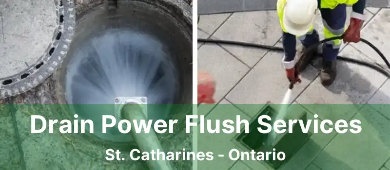  Drain Power Flush Services St. Catharines - Ontario